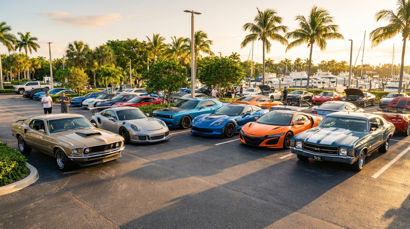 Free Car Meets in South Florida | No-Cost Car Shows 2026